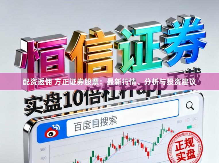配资返佣 方正证券股票:最新行情、分析与投资建议