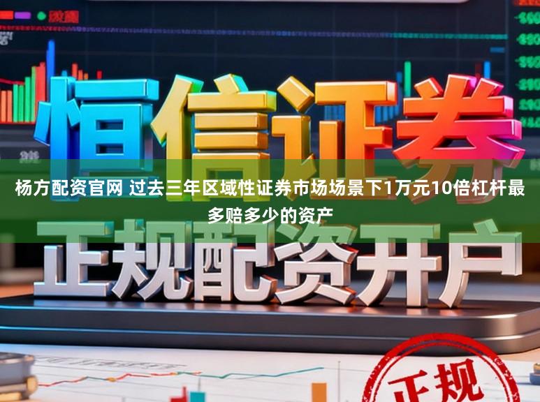 杨方配资官网 过去三年区域性证券市场场景下1万元10倍杠杆最多赔多少的资产