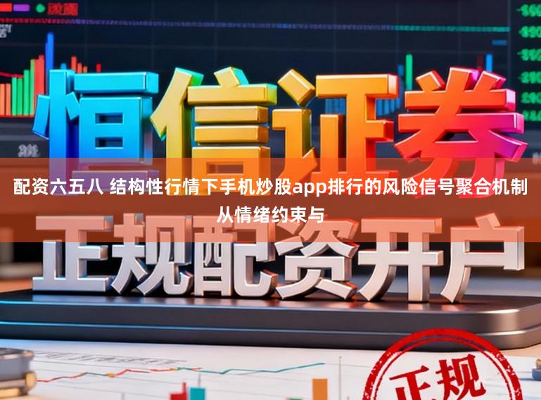 配资六五八 结构性行情下手机炒股app排行的风险信号聚合机制从情绪约束与